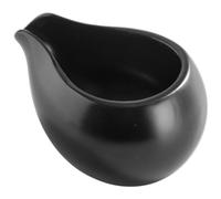 BESTonZON Mini pot à lait en céramique, mini pot à, petite sauce en porcelaine, petit pot à sauce, de sirop noir de lait en céramique