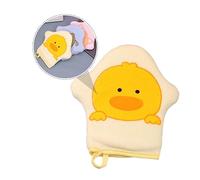 BESTonZON Mitaines De Bain Pour Bébé à Motif De Dessin Animé, Lot De 3 Éponges En Éponge Douce Multicolore, Taille Adaptée Pour Bébé, Confort Et Douceur Peau Délicate