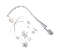 BESTonZON Mobile Musical Pour Lit Bébé Étoile Ange, Jouet Suspendu Rotatif En Tissu Doux, Couleurs Lumineuses, Stimulation Motricité Et Développement Cérébral, Baby Shower, Berceau,