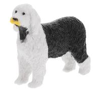 BESTonZON Modèle de Chien Réaliste Solide Animal pour Garçon Fille Figurine Miniature Chien Berger Décoratif et Jeu Interactif
