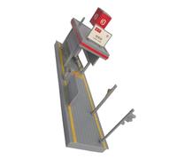 BESTonZON Modèle de Quai de Décoratif pour Garçon Fille de Simulation de Station de Train pour Développer Imagination et Créer des Jeu