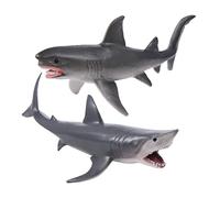 BESTonZON Modèle De Requin Réaliste pour Enfants - 2 Jouets Éducatifs Jouets Créatifs