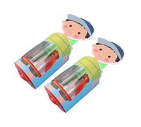 BESTonZON Modèle De Respiration Pulmonaire Pédagogique DIY pour Élèves, Jeu Éducatif 2 Ensembles, Matériau Plastique Détaillé, Modèle Humain Respiratoire pour Formation Scolaire