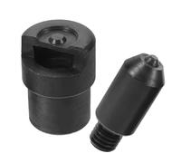 BESTonZON Moule à Bouton-pression pour Chaussures 10mm, Kit de Fabrication DIY de Boucles de Lacets, Moule en Plastique Robuste, Accessoire pour Bottes, Chaussures de Randonnée et Sport,