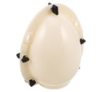 BESTonZON Moule à Œufs Cassables 3D en Plastique Doré Grand Format 20 CM X 15 CM Accessoire Créatif pour Pâques Desserts et Loisirs Créatifs Moule à Chocolat Original et Ludique