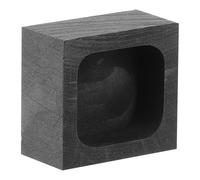 BESTonZON Moule en Graphite 25G pour Lingots D’Or D’Argenté et Cuivre Outil de Fusion Métallique Moule à Coulée Perforé pour Fonte et Fabrication de Bijoux