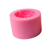 BESTonZON Moule en Silicone Forme Lotus pour Bougies Parfumées et Savons Diy, 1 Pièce, Flexible et Imperméable, pour Fabrication Artisanale, Loisirs Créatifs et Pâtisserie
