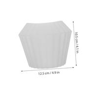 BESTonZON Moule Silicone Pot de Fleurs Grand Format pour Béton DIY Design Créatif pour Pot Décoratif avec Aération et Drainage Personnalisé