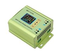 BESTonZON Mppt Régulateur Charge Solaire Sortie Contrôleur avec Écran Couleur LCD Pouce Aluminium Durable Pour Batterie Solaire