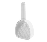 BESTonZON Multi-Fonctionnel Pelle à Litière pour Chat Et Chien Outil De Nettoyage Plastique pour Et Chiens Conception Ergonomique Couleur Blanche