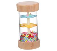 BESTonZON Musical Garçon Fille Instrument de Percussion Rainstick Bois Tube à Sons de Pluie Montessori pour Développement Cognitif et Audition Interactif Bois pour Garçon Fille
