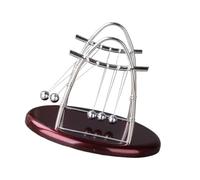 BESTonZON Newton's Cradle Balance Balls Toy Small Educational Kinetic Desktop Ornament for Science Experiment and Office Decoration