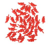 BESTonZON Nez en Plastique pour Bonhomme de Neige 150 Pcs Éléments Décoratifs DIY 12X23 MM Accessoires de Bricolage Festif pour Noël Kit Créatif Polyvalent pour Projets Manuels