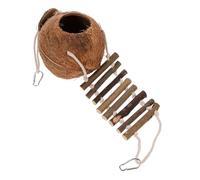 BESTonZON Nichoir Bois Décoratif Maison Suspendue pour Oiseaux Nid Oiseau Original