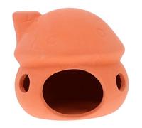 BESTonZON Nichoir Créatif pour Petits Oiseaux et Perroquets Nid de Repos Pot Maison Élevage Multifonctionnelle pour Cage Accessoire de Nidification Chocolat