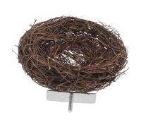 BESTonZON Nid D'oiseau Tissé En Rotin Confortable Pour Perruche Et Moineau Taille Petite Nid D'élevage Chaud Pour Oiseaux Accessoires De Cage à Oiseaux Décoration Naturelle Pour Intérieur Et Extérieur