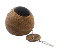 BESTonZON Nid Oiseau Coquille De Noix De Naturel Nid pour Perruches Et Petits Animaux Élevage sans Polissage