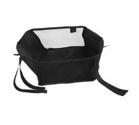 BESTonZON Organisateur Panier de Rangement pour Poussette Bébé, Tissu Oxford Noir Petit Format 32x22x13 Cm, Léger et Pratique pour Sorties et Balades, Paquet de Stockage Inférieur