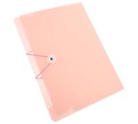 BESTonZON Organiseur de Dossiers à Plusieurs Niveaux Dossier Accordéon Portable 12 Compartiments Plastique Résistant Couleur Rose Poudré Classeur de Fichiers pour Bureau et Étudiants