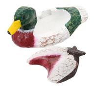 BESTonZON Ornement de la boîte-clés Porte-clés pour l'extérieur Fausse clé d'animal Cache-clés extérieur Faux Porte-clés en Forme d'animal Cache-clé Animal résine Naturelle Coloré