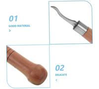 BESTonZON Outil de Gravure pour Incrustation de Violon Couteau de Rainurage pour Nettoyage de Filets Outil de Luthier pour Réparation et Finition de Violon et Alto Lame Tranchante Bois de