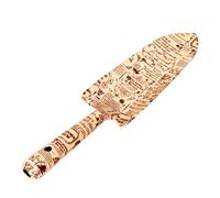 BESTonZON Outil de Jardin Pelle de Jardin Pratique Imprimée Petit Format pour Plantation Bonsaï et Succulentes Poignée Ergonomique en Fer Robuste Usage Extérieur