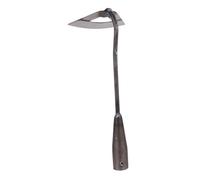 BESTonZON Outil De Jardinage Main Acier pour Désherbage Et Plantation Houe Légère Ergonomique pour Cultiver Et Retourner La Terre