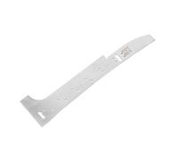 BESTonZON Outil de Mesure de Chevalet Métal Argenté pour Luthiers Règle de Précision pour Guitare et Violon Accessoire Polyvalent pour Fabrication Instruments