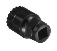 BESTonZON Outil Démonte Manivelle Extracteur Moyeu Central Compact et Portable Outil Réparation Noir Pratique et