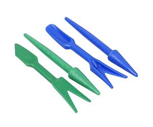 BESTonZON Outils de Repiquage Jardin 15 Cm en Plastique Lot de 2 pour Transplantation Semis, Ustensiles Jardinage Adaptés aux Plantes Succulentes Couleur Aléatoire