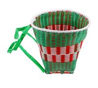 BESTonZON Panier De Pique- Extérieur En Osier Tressé Pour Jouets Panier À Jouets Pour Enfants Panier À Pinces Pour Filles Petit Panier À Linge Avec Pour Chambre D'Enfant