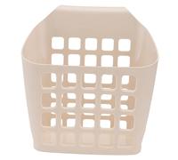 BESTonZON Panier Mangeoire Suspendue pour Lapin et Cochons Capacité Gaspillage Support Foin Beige pour Cage Facile à Accrocher et Propre