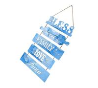 BESTonZON Panneau De Ferme Bois Traditionnel Pendentif Mural Décoratif Panneau Suspendu Avec Mot