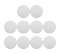 BESTonZON Papier Isolant en Fibre Céramique Haute Température Rond 120 MM X 1 MM 10 Feuilles pour Fusion du Verre Poterie Micro-Ondes Isolation Thermique Résistante à la Chaleur