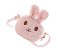 BESTonZON Paquet à Main pour Petites Filles Motif Lapin, Pochette à Monnaie Portable en Matériau Synthétique, Capacité Modérée, pour L'école Maternelle Sorties