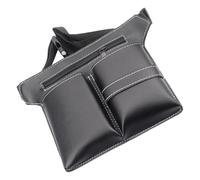 BESTonZON Paquet Banane Noir en Pu pour Outils de Coiffure Grosse Capacité et Accès Facile, pour Usage Professionnel en Salon de Coiffure