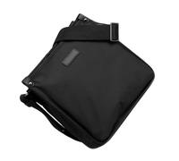 BESTonZON Paquet Bandoulière Homme en Tissu Oxford Noir Léger et Résistant à L’Usure Paquet Bandoulière Loisirs Spacieux pour Travail Shopping et Voyage pour Homme 1 Pièce