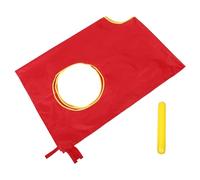 BESTonZON Parachute de Jeu pour Garçon Fille avec Parachute Arc Ciel Robuste et Équipement Extérieur pour Jeux Coopératifs et Entraînement Sensoriel Maternelle Couleur Couleur Aléatoire