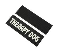 BESTonZON Patch Réfléchissant Pour Harnais De Chien à Fermeture Magique, Cuir Solide, Taille Unique, Pour Promenade Nocturne, Accessoires Pour Animaux De Compagnie, Adapté Aux Chiens De Toutes Tailles