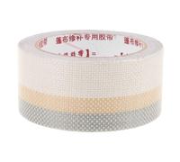 BESTonZON PE Ruban de Réparation de Bâche Blanc, 1 Rouleau pour Camion | Réparation Rapide, Limite L’extension des Déchirures, Usage Serrage Agricole et Chantier, pour Auvent