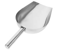BESTonZON Pelle à Glaçons pour Buffets et Restaurants Facile à en Acier Inoxydable Argenté, Résistante à L'usure Design Traditionnel Multifonction