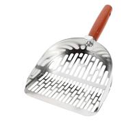 BESTonZON Pelle à Litière pour Chat avec Tamisage Rapide Maille Fine pour Séparer Les Agglomérats Manche Ergonomique Confortable Compatible avec Tous Les Bacs à Litière
