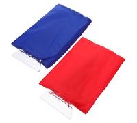 BESTonZON Pelle à Neige Et Moufles Imperméable pour Voiture, Outil De Déneigement Hiver, Lot 2 Pièces Bleu Et Rouge, Douillet Et Isolant, Grattage du Pare-Brise