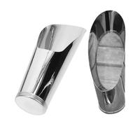 BESTonZON Pelle à Tamis Et Pelle à Seau en Acier Inoxydable Ensemble De 2 pour Creuser Terre Et Planter Fleurs, Outils De Jardinage Tête Extra-Large pour Déplacer Terre Rapidement