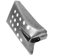BESTonZON Pelle Carrée Tamisante Acier Manganèse pour Nettoyage Caniveaux et Égouts Pelle à Tamiser Boue Multifonction Outil de Jardinage et Nettoyage