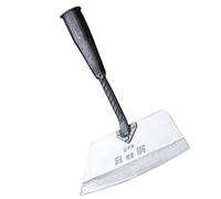 BESTonZON Pelle de Jardin Acier Outil Désherbage Manuel pour Sol Compact Accessoire Jardinage Polyvalent pour Ameublir et Pousser