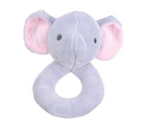 BESTonZON Peluche Éléphant à Secouer Pour Garçon Fille Amusant Doux Stimule La Vision Et Audition Des Nourrissons Pour Jouer Maison Et Déplacement