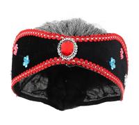 BESTonZON Perruque Vieille Dame Grise Avec Chignon Pour Garçon Fille Costume De Mamie Pour Halloween Et Cosplay Accessoire De Fête Pour Filles