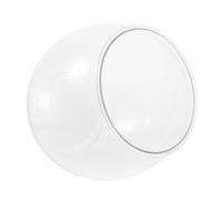 BESTonZON Petit Aquarium Transparent Plastique Shatterproof pour Bureau Et Maison Réservoir Décoratif pour Poissons Et Tortues De Table