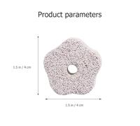 BESTonZON Pierre à Mâcher en Roche Volcanique Naturelle, Jouet Minéral Solide, 4x2 Cm, Lot de 12 pour Hamster, Lapin Et Petits Rongeurs, Accessoire Dentaire pour Animaux De Compagnie